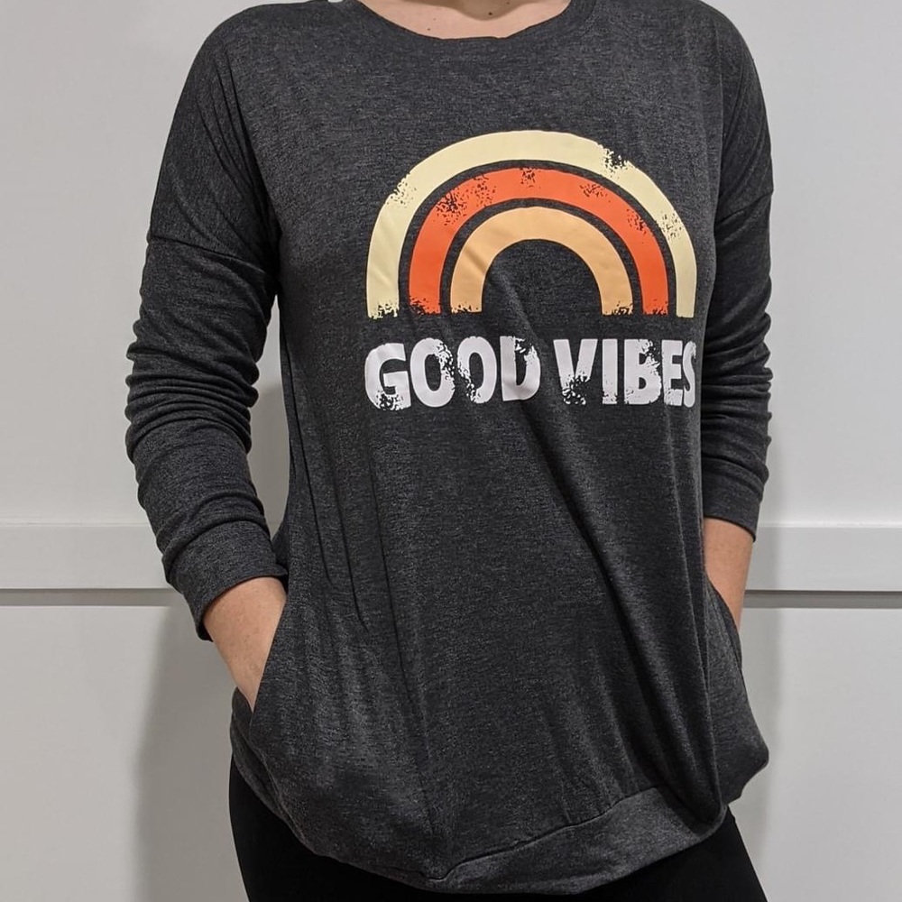 Good vibes sweatshirt